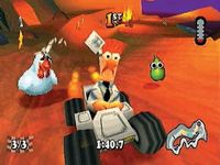 une photo d'Ã©cran de Muppet RaceMania sur Sony Playstation
